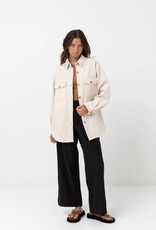 Rhythm Rhythm Classic Minimal Shacket Oat