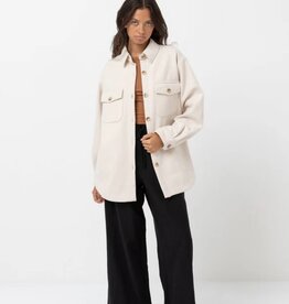 Rhythm Rhythm Classic Minimal Shacket Oat