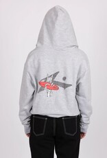 Rusty Rusty Skull Surf Zip Fleece Athletic Heather