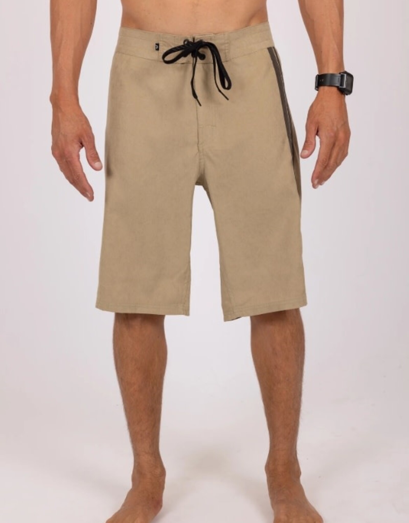 Rusty Rusty King Stripe 21" Fixed Boardshort Pale Olive
