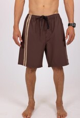 Rusty Rusty Sano 19" Elastic Boardshort Chocolate
