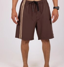 Rusty Rusty Sano 19" Elastic Boardshort Chocolate