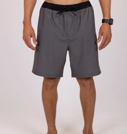 Rusty Rusty Deep 18" Dive Elastic Boardshort Charcoal