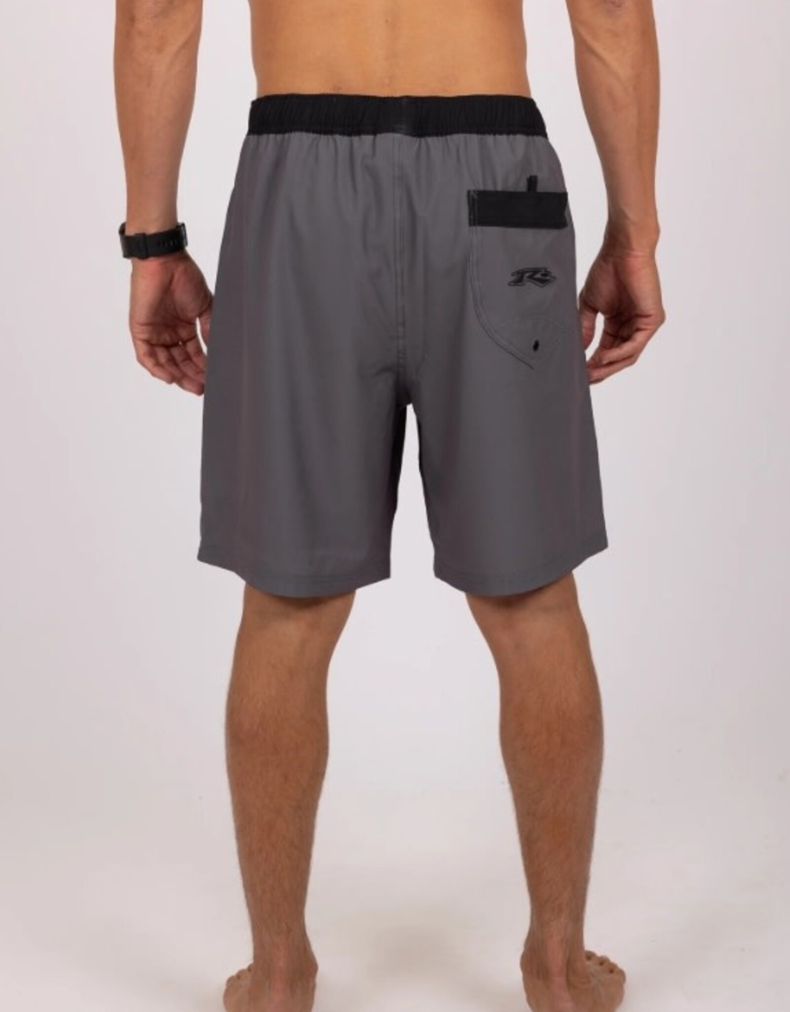 Rusty Rusty Deep 18" Dive Elastic Boardshort Charcoal