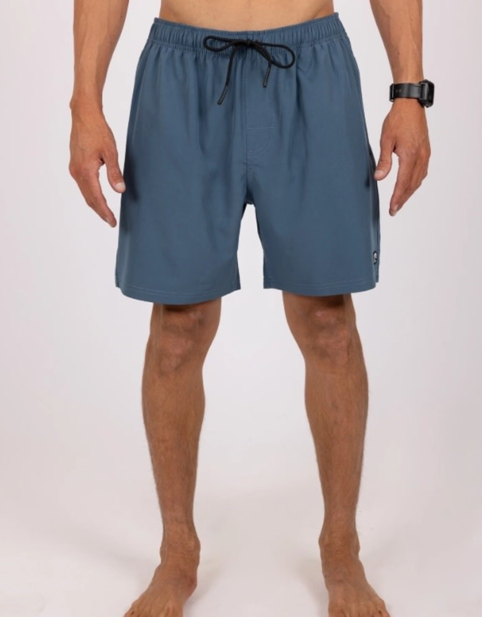 Rusty Rusty Beau 17" Elastic Boardshort Moonlight