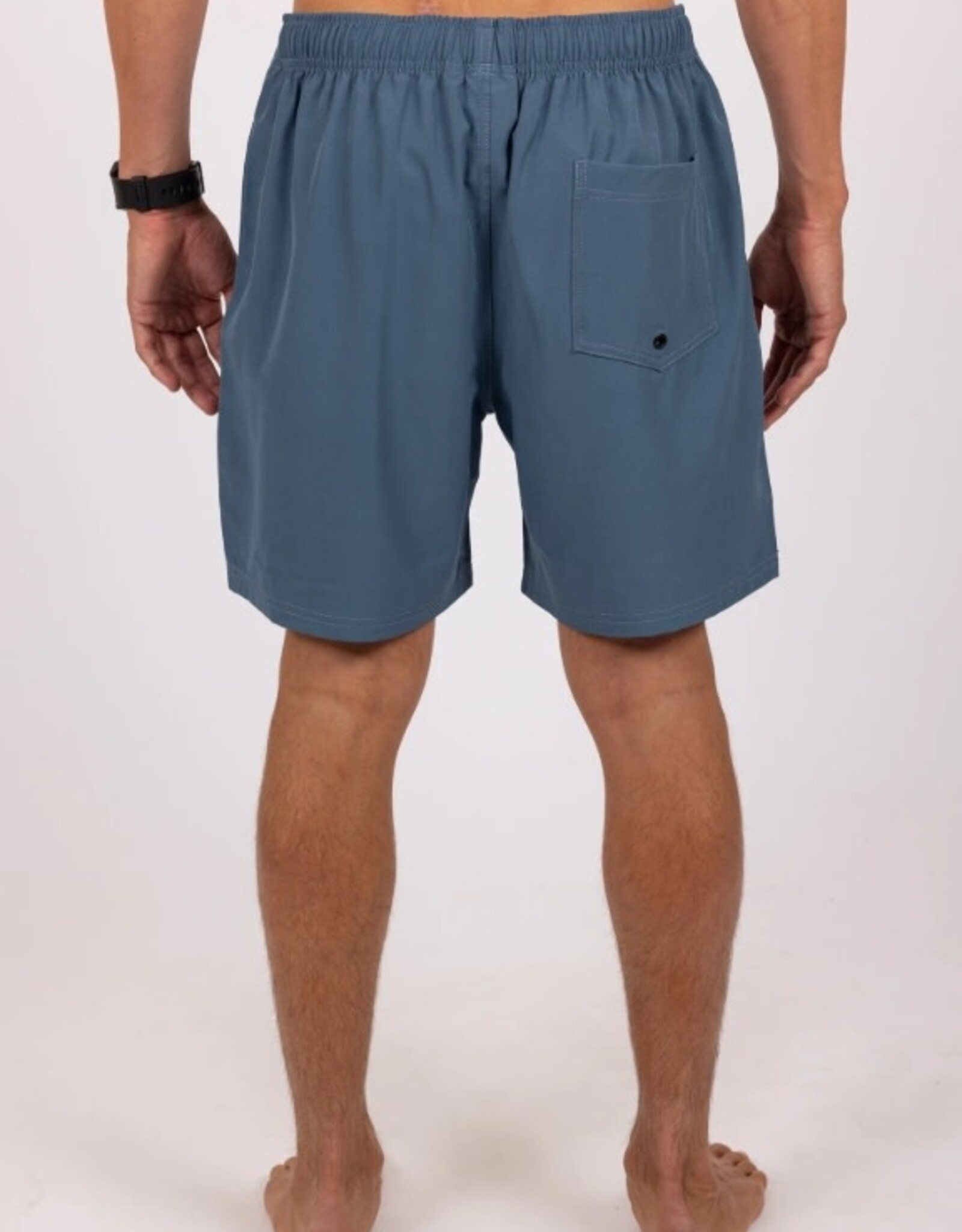 Rusty Rusty Beau 17" Elastic Boardshort Moonlight