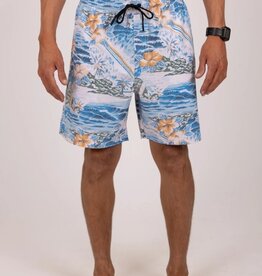 Rusty Rusty Kona 17" Island Elastic Boardshort Moonlight