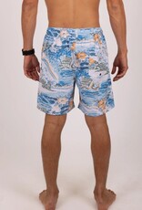 Rusty Rusty Kona 17" Island Elastic Boardshort Moonlight