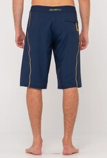 Rusty Rusty Long John Boardshort Navy/Yellow