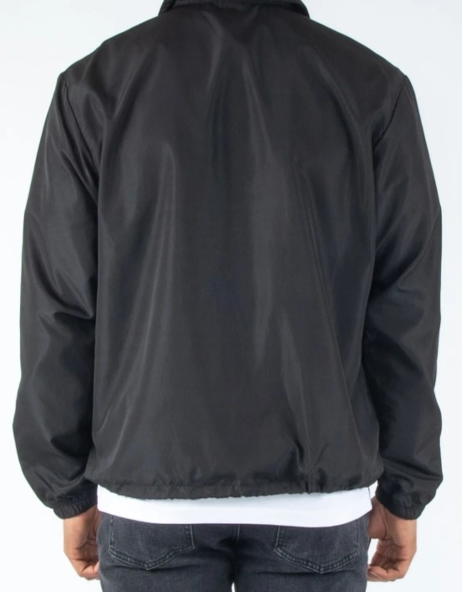 Rusty Rusty Base Coaches Jacket Black