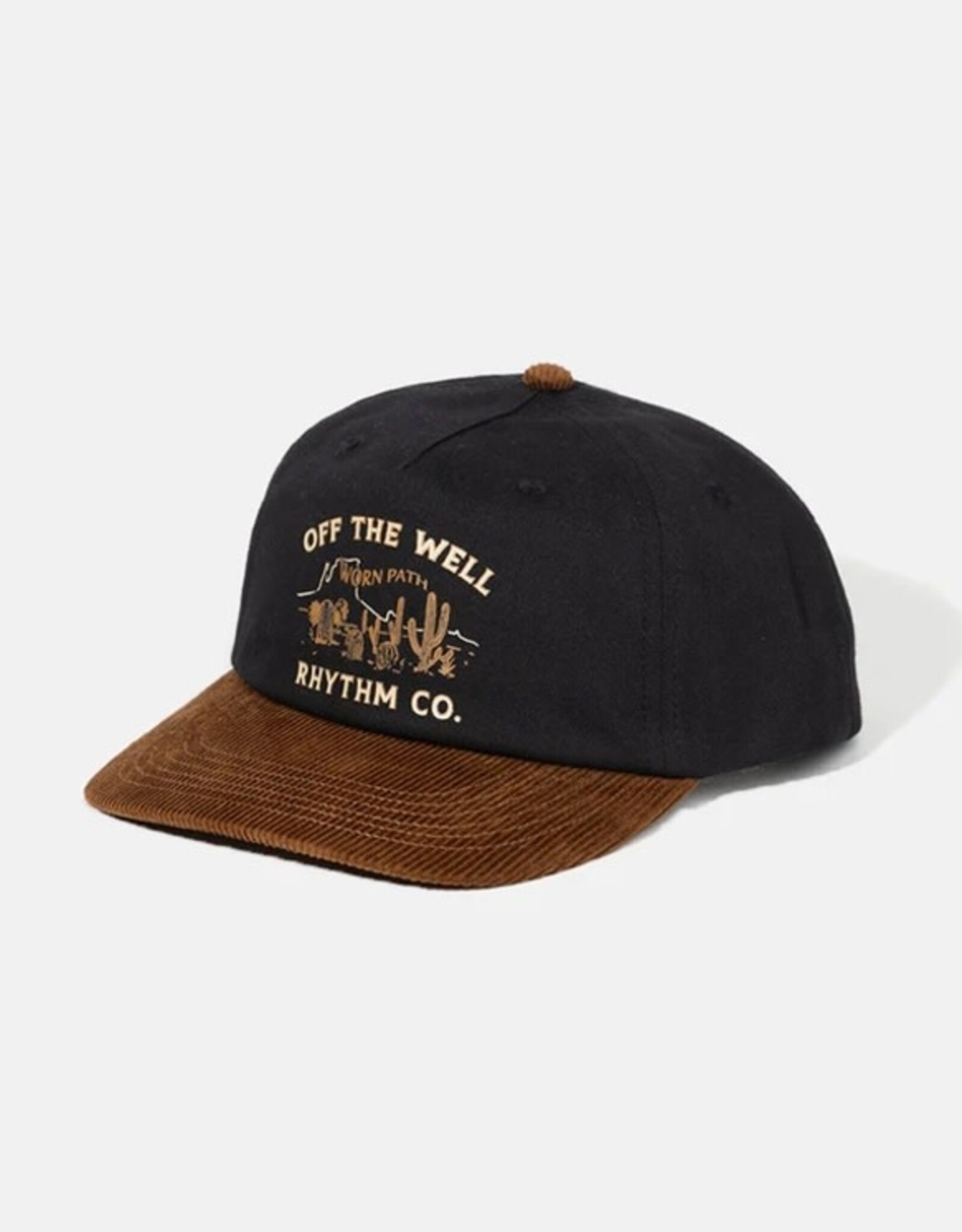 Rhythm Rhythm Worn Path Cap Black