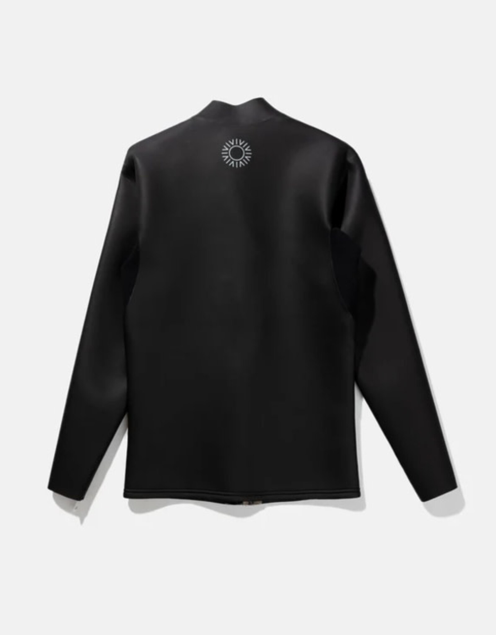 Rhythm Rhythm Classic Retro Front Zip Wetsuit Jacket Black