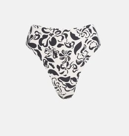 Rhythm Rhythm Sundance Floral Hi Waist Bikini Pant Natural