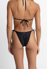 Rhythm Rhythm Classic Tie Side Hi Cut Bikini Pant Black