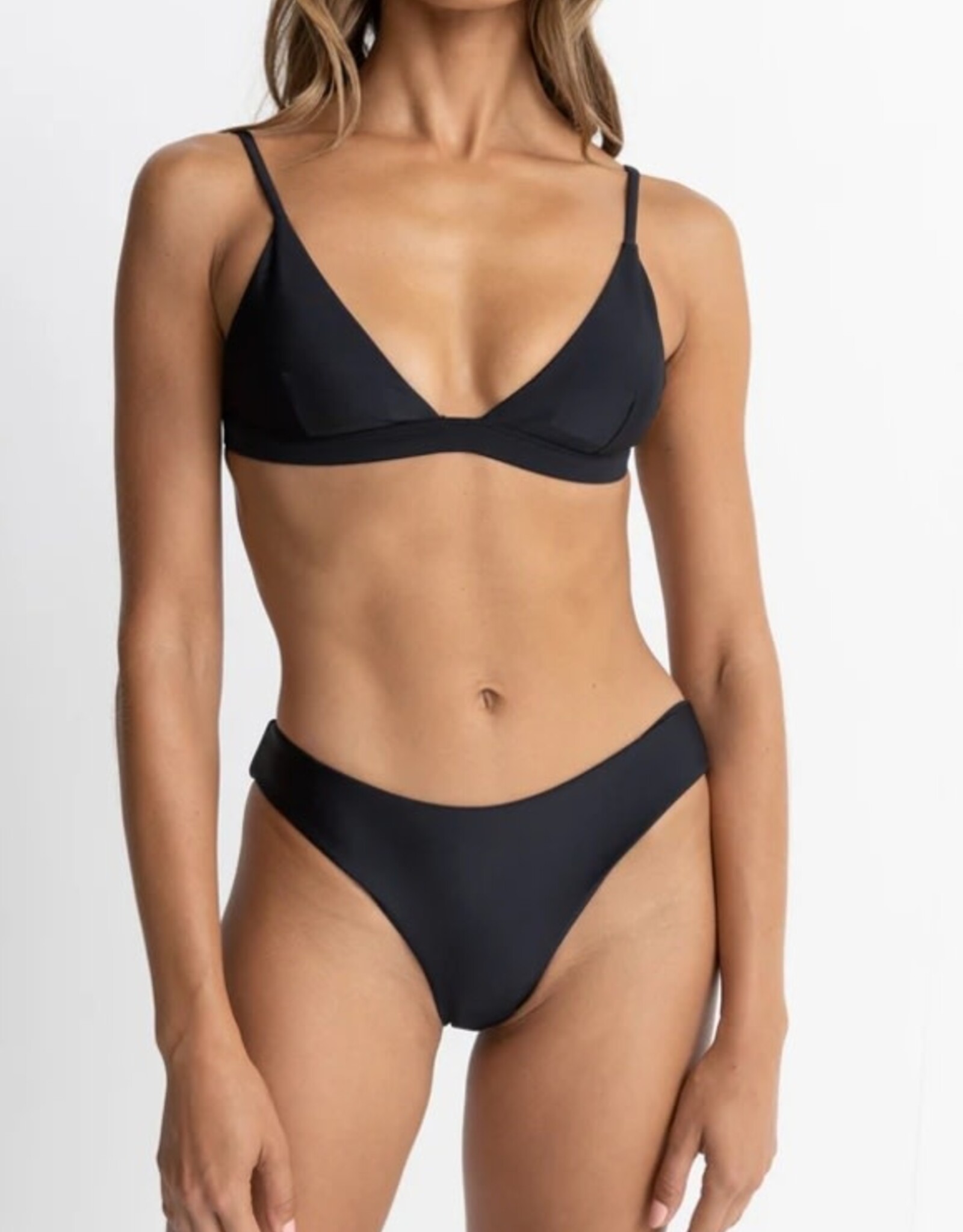 Rhythm Rhythm Classic Bralette Bikini Top Black