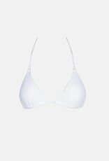 Rhythm Rhythm Classic Slide Triangle Bikini Top White