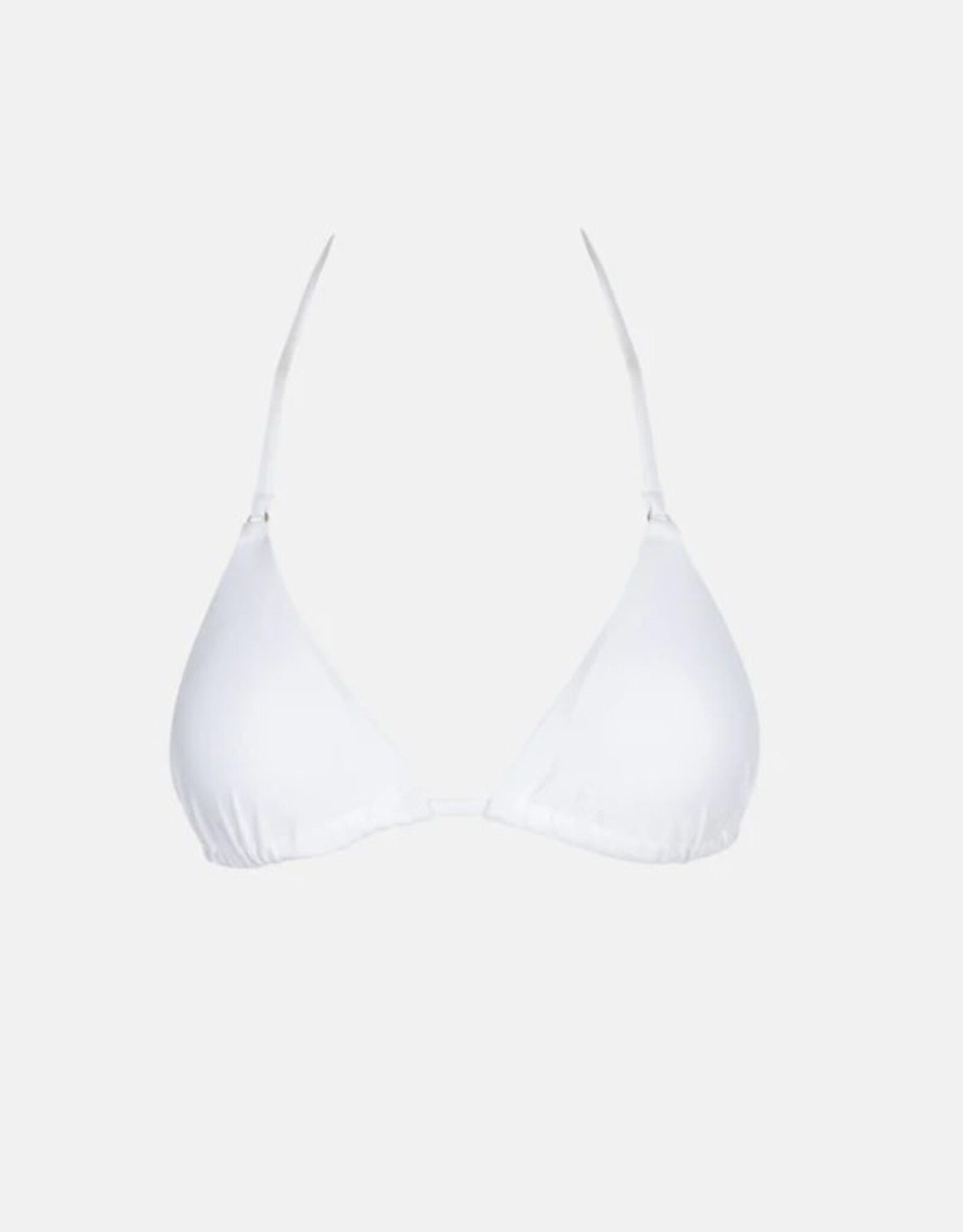 Rhythm Rhythm Classic Slide Triangle Bikini Top White