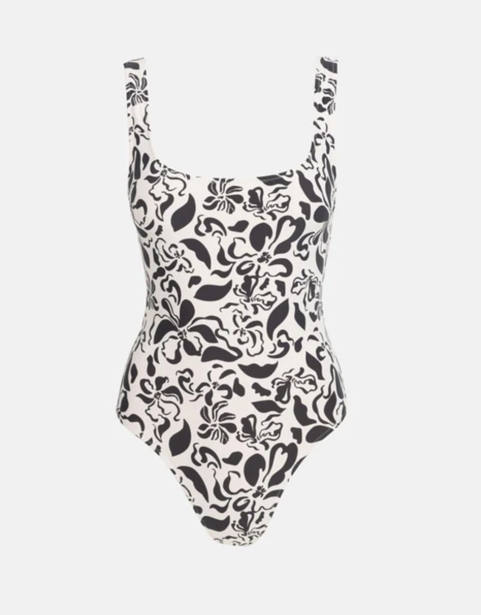 Rhythm Rhythm Sundance Floral Square Neck One Piece Swimsuit Natural
