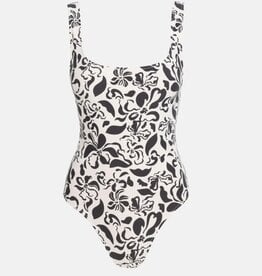 Rhythm Rhythm Sundance Floral Square Neck One Piece Swimsuit Natural