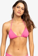 Roxy Roxy Solid Beach Classics Tiki Triangle Bikini Top Shocking Pink
