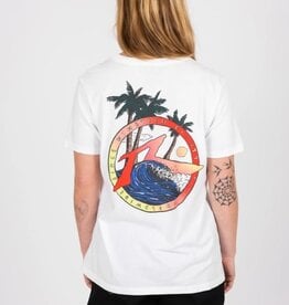 Rusty Rusty Port Break Boyfriend Tee White