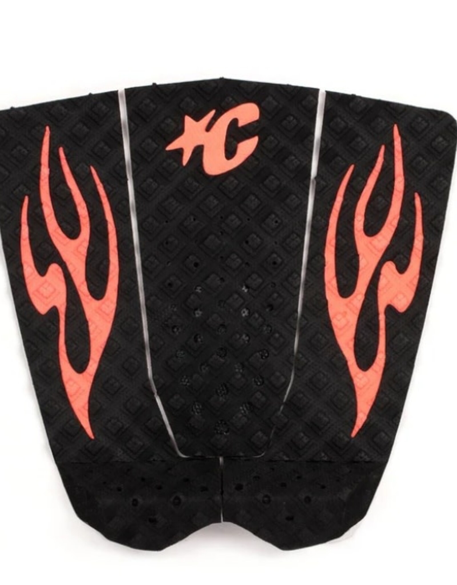 Creatures of Leisure Creatures of Leisure Griffin Colapinto Lite Traction Pad Black Fluro Red Flames