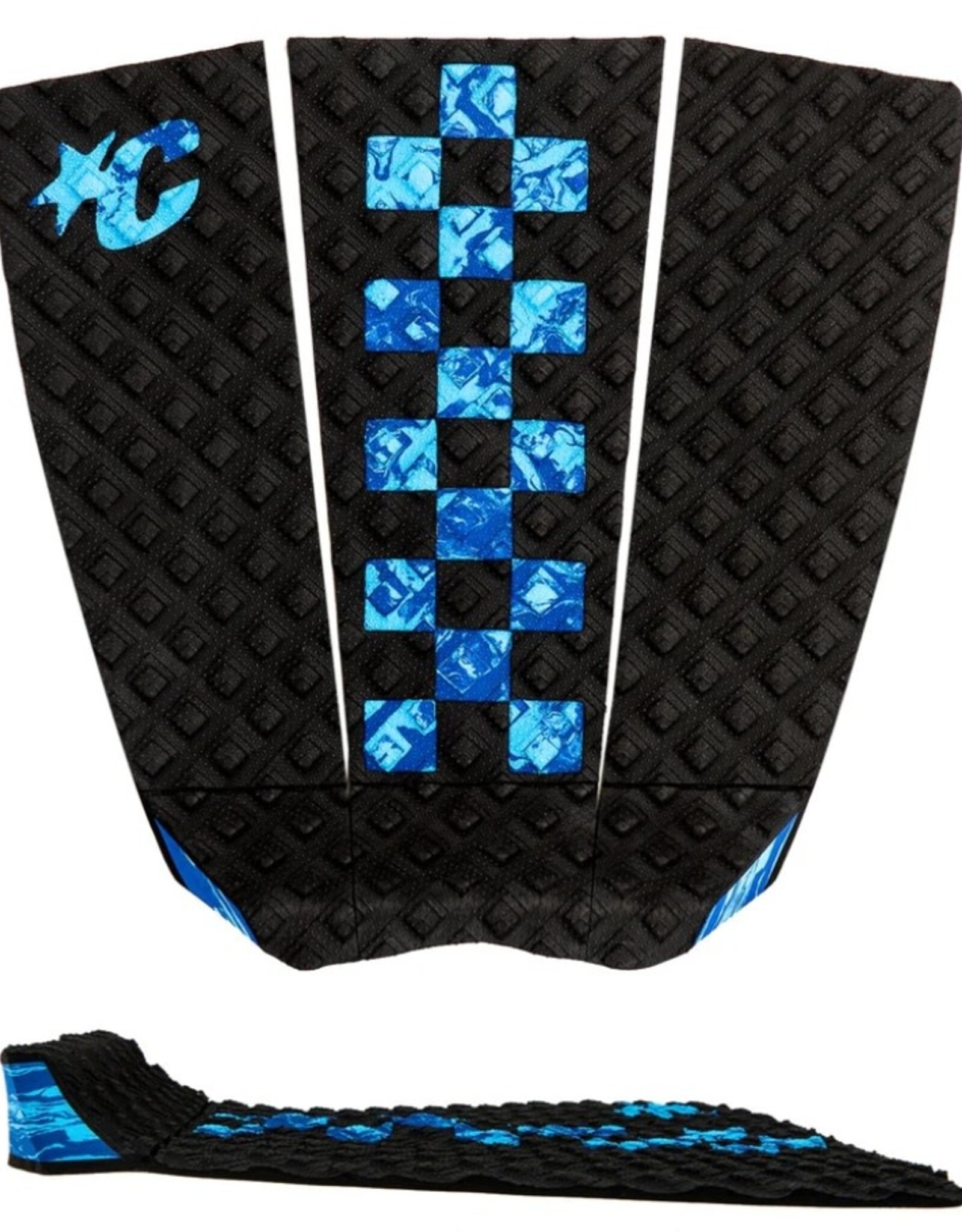 Creatures of Leisure Creatures of Leisure Jack Freestone Lite Traction Pad Black Cyan Royal Swirl Chex