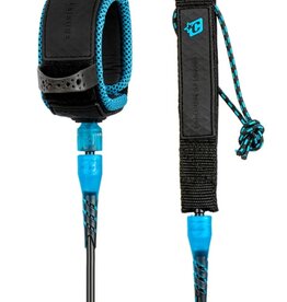 Creatures of Leisure Creatures of Leisure Reliance Comp 6' Leash Black Cyan