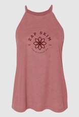 Zap Skimboards Zap Ladies Magnolia Flowy Halter Tank Mauve