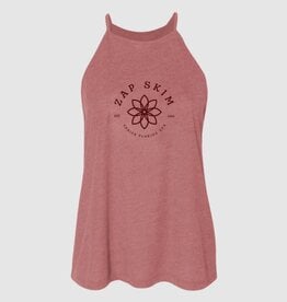 Zap Skimboards Zap Ladies Magnolia Flowy Halter Tank Mauve