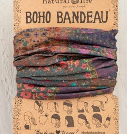 Natural Life Natural Life Boho Bandeau Dark Patchwork