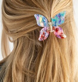 Natural Life Natural Life Butterfly Hair Claw Clip Dusty Blue