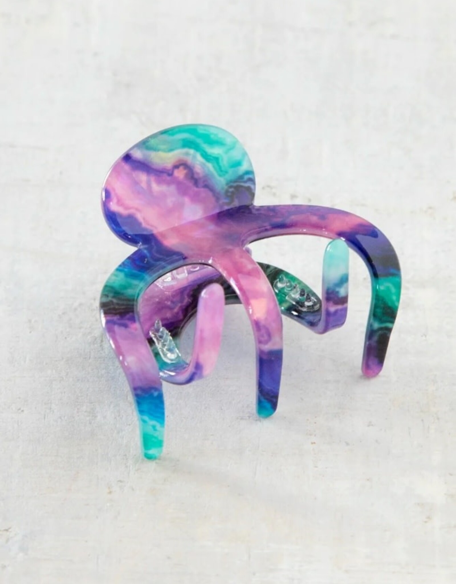 Natural Life Natural Life Octopus Hair Claw Clip Purple