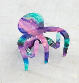Natural Life Natural Life Octopus Hair Claw Clip Purple