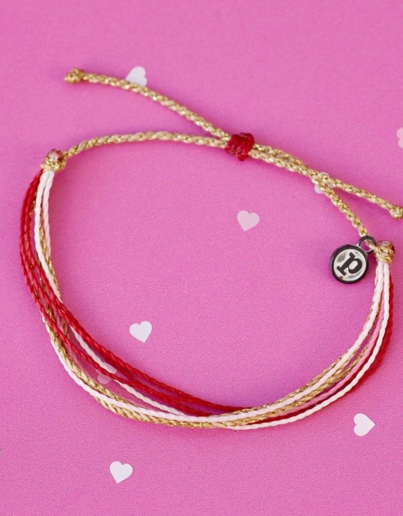 Pura Vida Pura Vida Charity Bracelet Be Mine