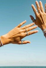 Pura Vida Pura Vida Mini Braided Bracelet Pinky Promise