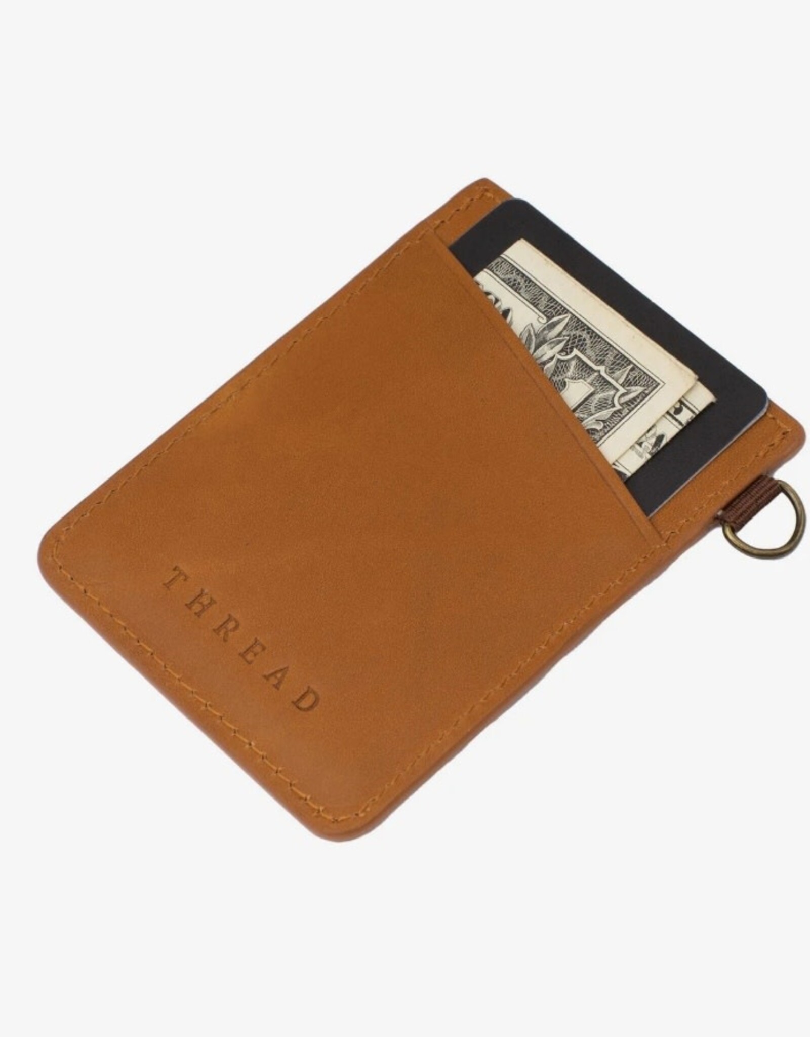 Thread Wallet Thread Wallet Fine Line Blue Elastic Wallet