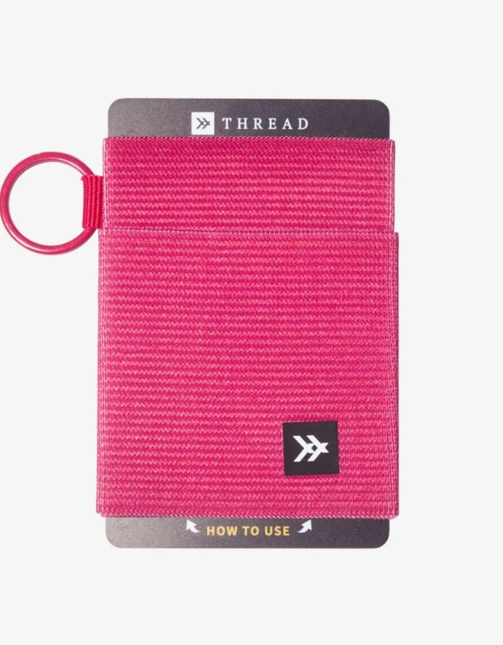 Thread Wallet Thread Wallet Magenta Elastic Wallet