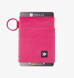 Thread Wallet Thread Wallet Magenta Elastic Wallet