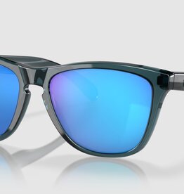 Oakley Oakley Frogskins Crystal Black Sunglasses Prizm Sapphire Iridium Polarized