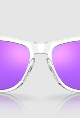 Oakley Oakley Frogskins Polished Clear Sunglasses Prizm Violet