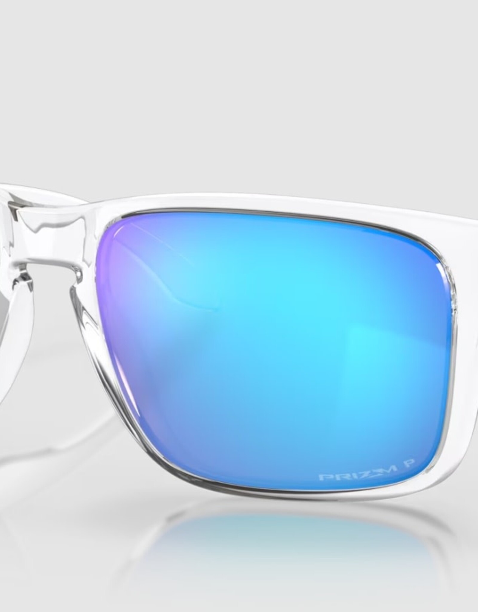 Oakley Oakley Holbrook XL Polished Clear Sunglasses Prizm Sapphire Iridium Polarized
