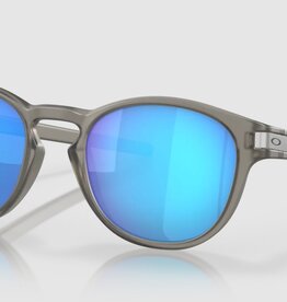 Oakley Oakley Latch Prizm Sapphire Iridium Polarized Sunglasses Matte Grey Ink