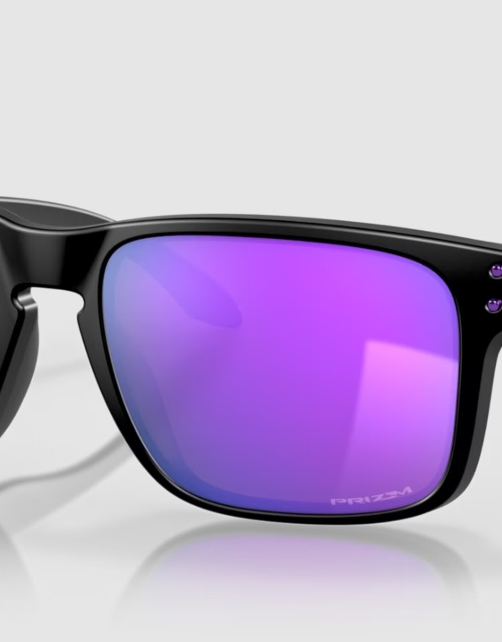 Oakley Oakley Holbrook Matte Black Sunglasses Prizm Violet