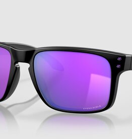 Oakley Oakley Holbrook Matte Black Sunglasses Prizm Violet