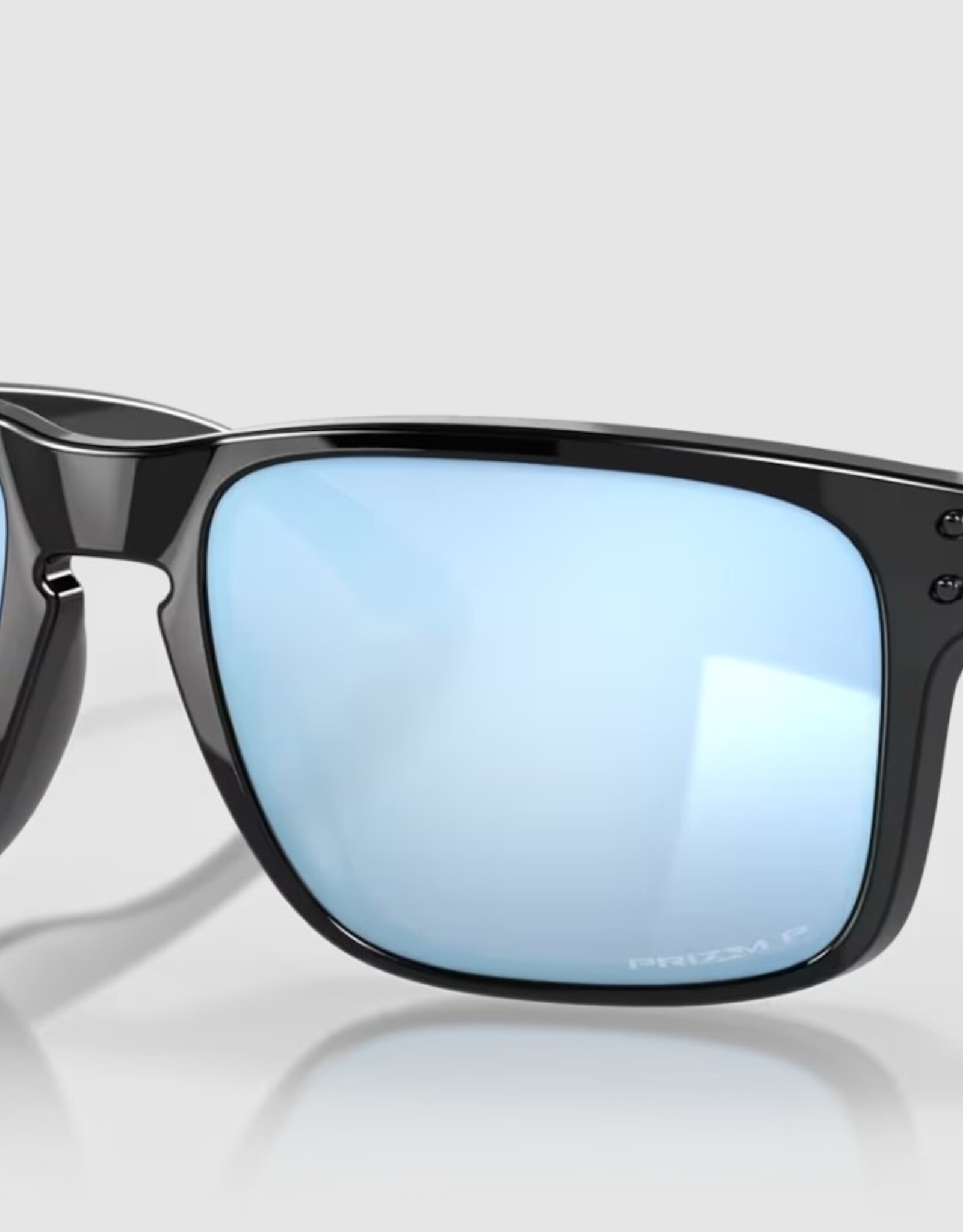 Oakley Oakley Holbrook Polished Black Sunglasses Prizm Deep Water Polarized