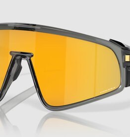 Oakley Oakley Latch Panel Grey Smoke Sunglasses Prizm 24K