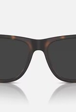 Ray Ban Ray Ban Justin Rubber Havana Sunglasses Dark Grey Polarized