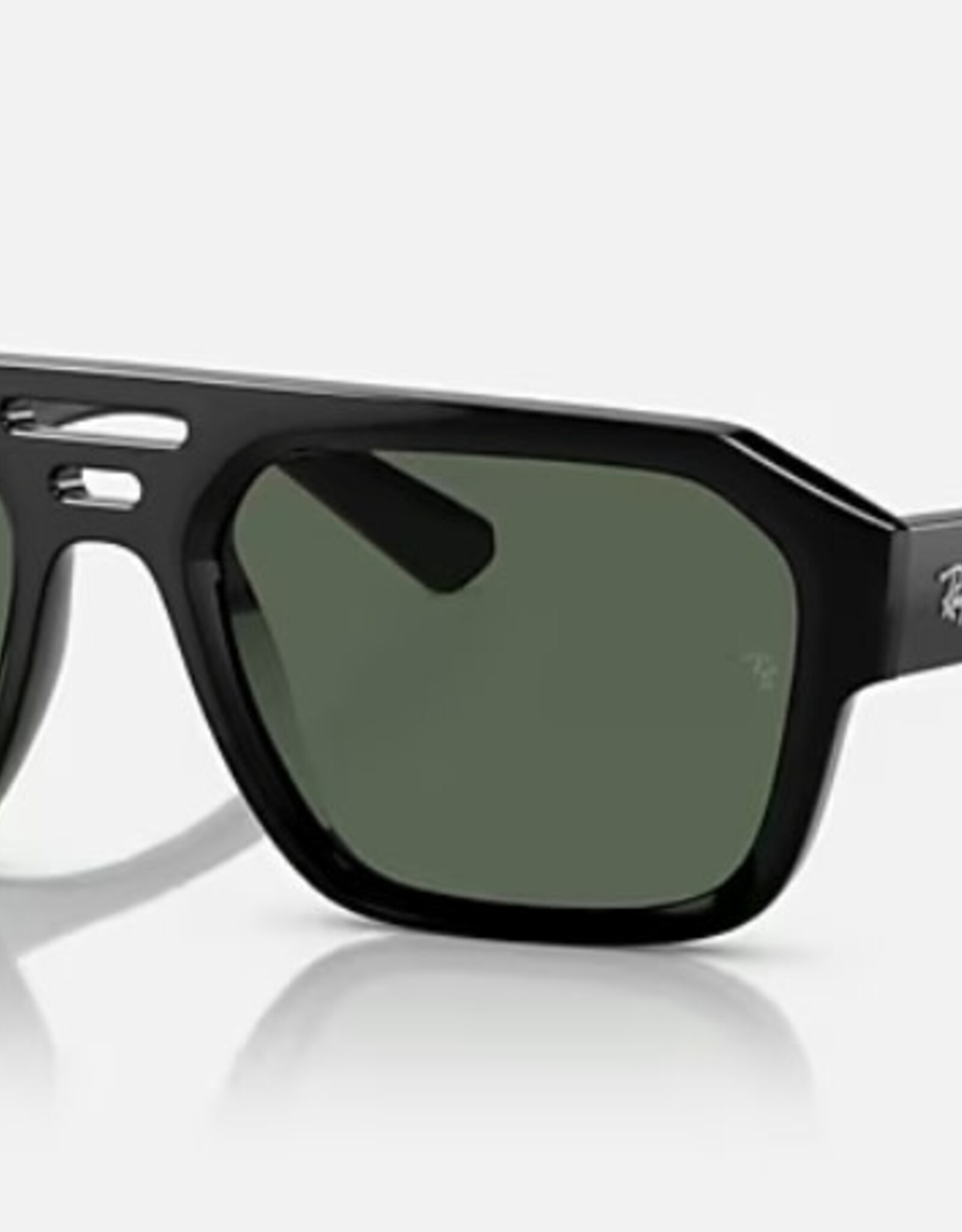 Ray Ban Ray Ban Corrigan Black Sunglasses Dark Green