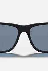 Ray Ban Ray Ban Justin Rubber Black Sunglasses Dark Blue